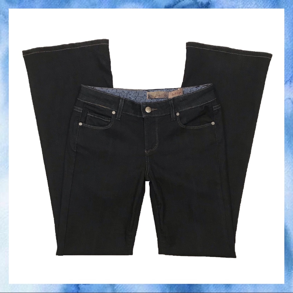 PAIGE Premium Denim DarkWash Laurel Canyon Bootcut